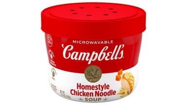 Campbell's Homestyle Chicken Noodle Soup Microwavable Bowl
