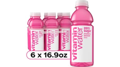 VitaminWater Zero Sugar Strawberry Lemonade Shine Flavored Water