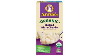 Annie's Organic Shells and White Cheddar Macaroni and Cheese Dinner