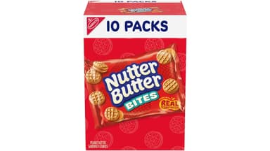 Nutter Butter Bites Peanut Butter Sandwich Cookies Snack Pack - /