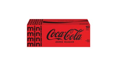 Coke Zero Sugar Mini Zero Calorie Cola