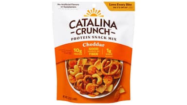 Catalina Crunch Gluten Free Keto Friendly Cheddar Snack Mix