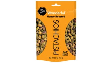 Wonderful Pistachios No Shells Honey Roasted Pistachios