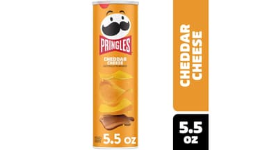 Pringles Cheddar Cheese Potato Crisps Chips