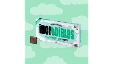 Incredibles Mile High Mint Hemp THC Bar 10 mg THC