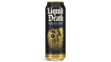 Liquid Death Real Mountain Source Sparkling Water Can King Size