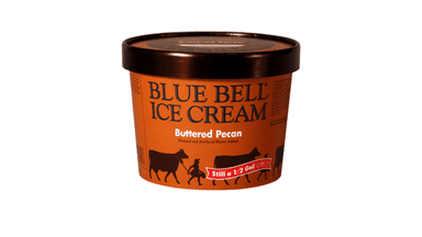 Blue Bell Buttered Pecan Ice Cream