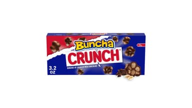 Buncha Crunch Pieces of Creamy Milk Chocolate with Crisped Rice Candy