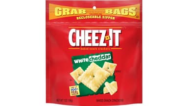 Cheez-It White Cheddar Baked Snack Crackers Grab