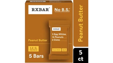 RXBAR Gluten Free Peanut Butter Protein Bars