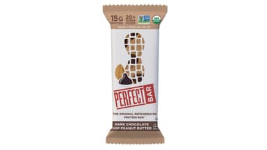 Perfect Bar Organic Gluten-Free Refrigerated Dark Chocolate Chip Peanut Butter Protein Bar