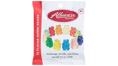 Albanese Candy World's Best 12 Flavor Gummi Bears