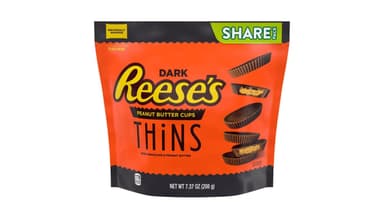 Reese's Thins Dark Chocolate Peanut Butter Cups Share
