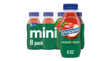 Snapple Mini Apple Juice Drink Plastic
