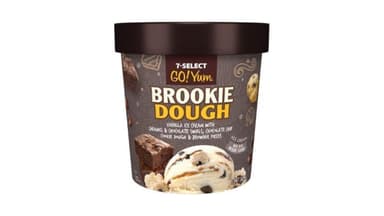 7-Select Go!Yum Brookie Dough Pint Ice Cream