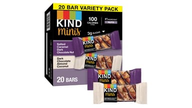 KIND Bar Gluten Free Dark Chocolate Minis Granola Bars Variety