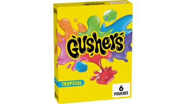 Gushers Tropical Flavors Fruit Flavored Snacks