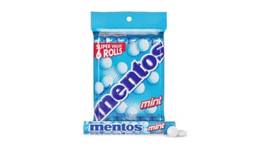 Mentos Mint Chewy Mints Candy Rolls