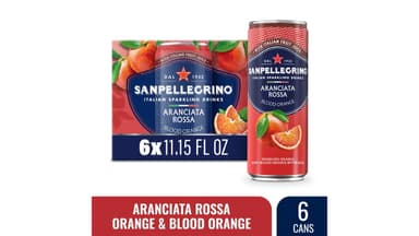 San Pellegrino Italian Aranciata Rossa Blood Orange Sparkling Drink