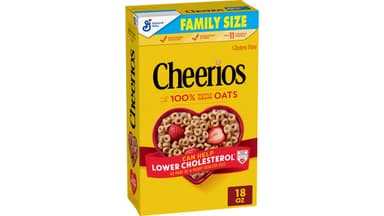 Cheerios Gluten Free Heart Healthy Breakfast Cereal, Family Size