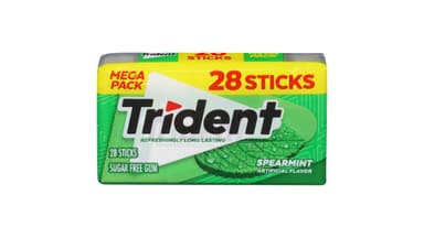 Trident Sugar-Free Spearmint Gum Sticks Mega