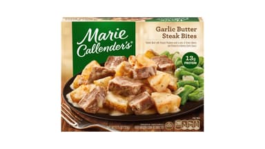 Marie Callender's Garlic Butter Steak Bites With Vegetables, Single Serve Frozen Meal
