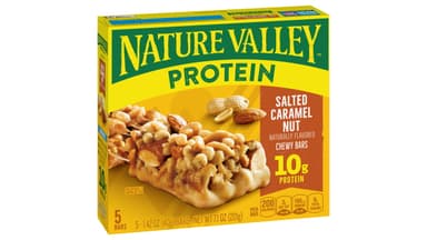 Nature Valley Salted Caramel Nut Chewy Protein Bars