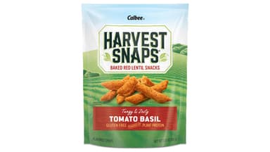 Harvest Snaps Gluten Free Tomato Basil Baked Red Lentil Snacks
