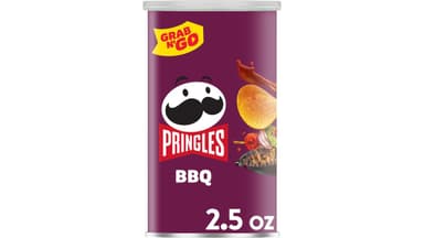 Pringles Grab N Go BBQ Potato Chips
