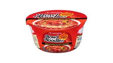 Nongshim Spicy Kimchi Flavor Ramyun Noodles with Soup Mix