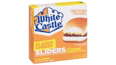 White Castle Classic American Cheese 100% Beef Sliders