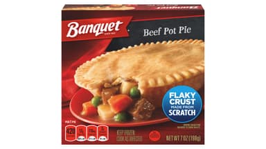 Banquet Beef Frozen Pot Pie