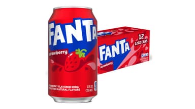 Fanta Strawberry Soft Drink Fridge Pack Soda