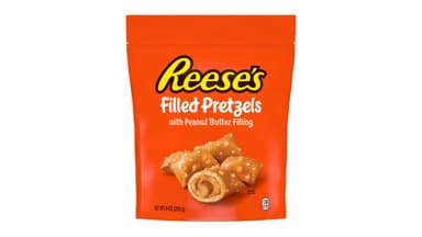 Reese's Filled Pretzels with Peanut Butter Filling