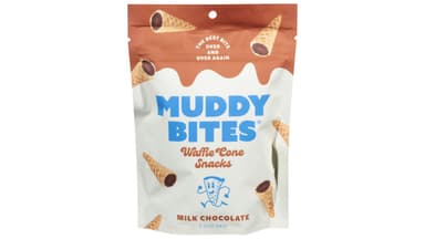 Muddy Bites Milk Chocolate Waffle Cone Snacks