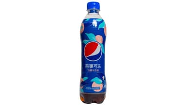 Pepsi Peach Oolong Soda
