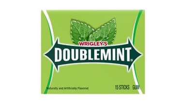 Wrigley's Doublemint Spearmint Chewing Gum