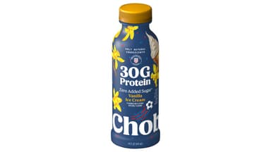 Chobani Zero Added Sugar Protein Vanilla Ice Cream Greek Yogurt Drink