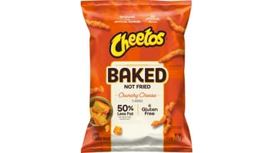 Baked Cheetos Gluten Free 50% Less Fat Crunchy Cheese Flavored Snacks