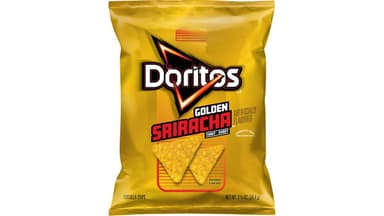 Doritos Golden Sriracha Flavored Tortilla Chips