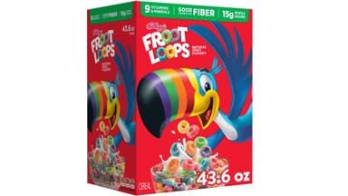 Froot Loops Cereal Fruit Flavors Breakfast Cereal