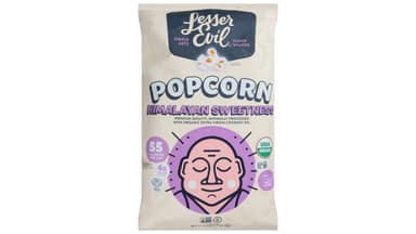 Lesser Evil Organic Gluten Free Himalayan Sweetness Popcorn