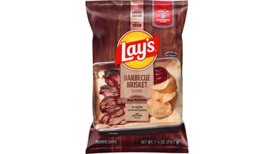 Lay's Barbeque Brisket Flavored Potato Chips