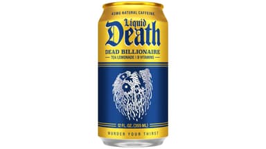 Liquid Death Blueberry Buzzsaw Tea