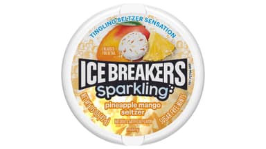 Ice Breakers Sugar-Free Sparkling Pineapple Mango Seltzer Mints