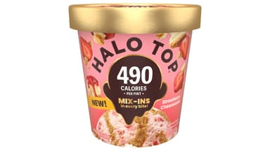 Halo Top Light Strawberry Cheesecake Ice Cream