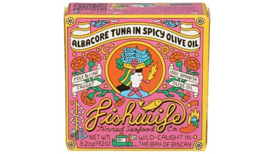 Fishwife Tinned Seafood Co Albacore Tuna in Spicy Olive Oil