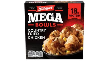 Banquet Mega Country Fried Chicken Frozen Meal Bowl