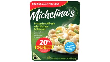 Michelina's Fettuccine Alfredo with Chicken and Broccoli Meal