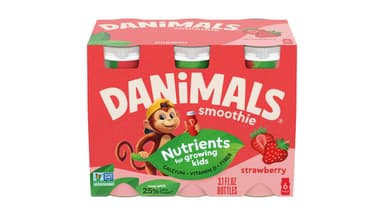 Danimals Low Fat Strawberry Yogurt Smoothie